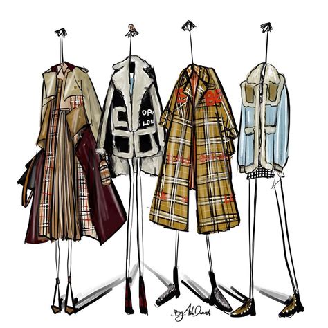 burberry design drawings|Burberry fashion designer.